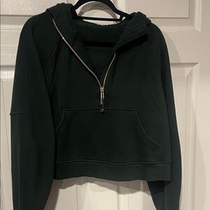 Legacy green scuba half zip hoodie